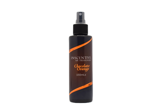 Delight your senses with our chocolate orange air freshener spray - a harmonious blend of rich chocolate and zesty orange for a decadent and uplifting experience.